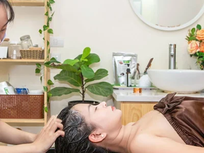 Gội đầu dưỡng sinh 90 Phút – Combo 1 ( gội + Massage mặt + cổ vai gáy + tay + chân )
